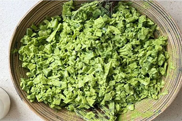 سالاد آلکالین سبز (Alkaline Green Salad)