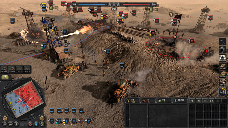 تصویر بازی company of heroes 3