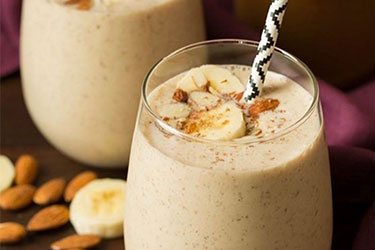 موز یخ زده با دارچین