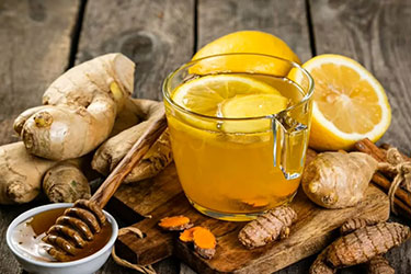 شربت عسل و زنجبیل (نوشیدنی گرم روزانه)