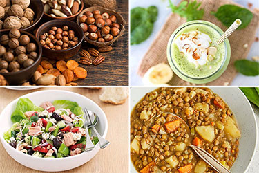 برنامه غذایی روز دوشنبه