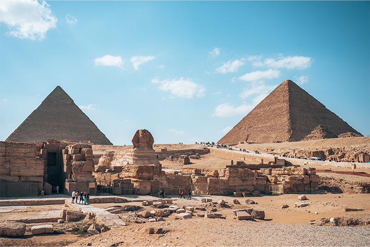عکس اهرام مصر با کیفیت بالا از سایت فری پیک