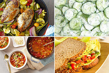 برنامه غذایی روز یک شنبه