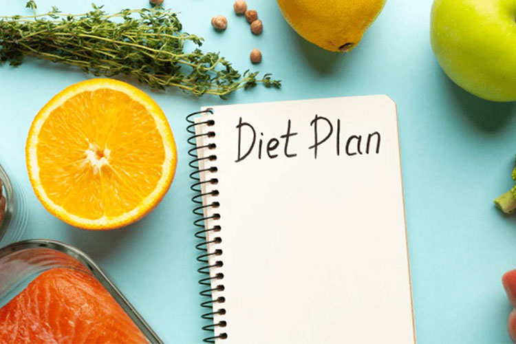 دومین نمونه برنامه غذایی سالم برای یک هفته (1000-1200 کالری روزانه)