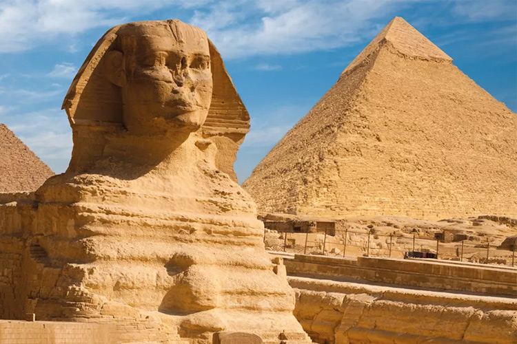 ابوالهول و اهرام ثلاثه مصر، عجایب باستانی جیزه.