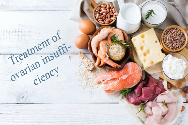 رژیم غذایی برای درمان تنبلی تخمدان