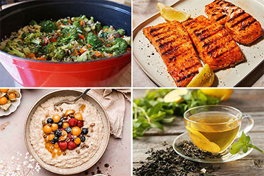 برنامه غذایی روز چهارشنبه