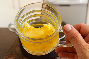 مرحله دوم پخت مسقطی